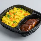 BBQ Chicken & Rice 606 Cal