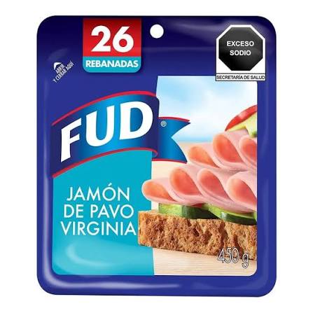 FUD JAMON DE PAVO VIRGINIA 290 GR