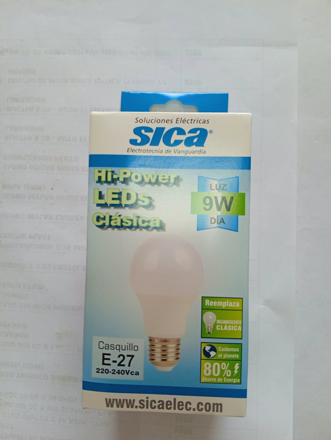 FOCOS LED DE 9W  A 70 W