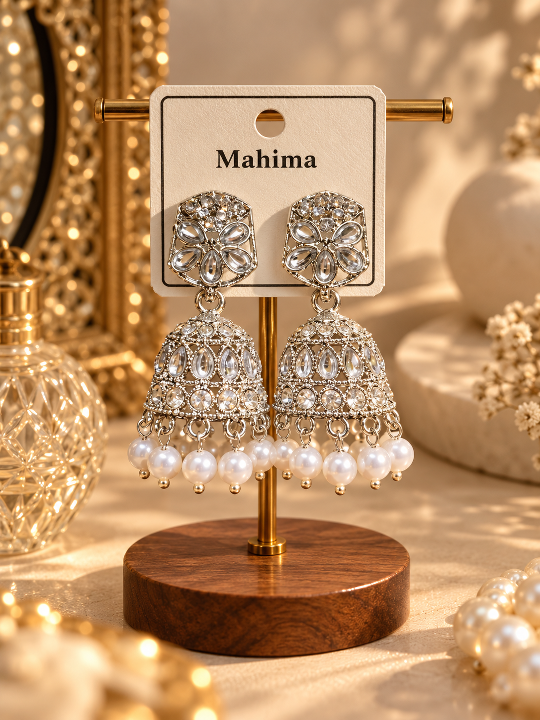 Boho Mirror Jhumka