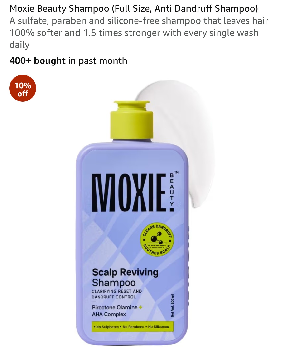 MOXIE BEAUTY Shampoo | 200ml _1