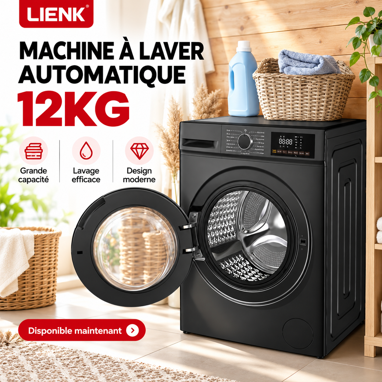 MACHINE À LAVER AUTOMATIQUE 12KG_1