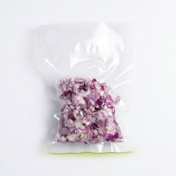 Cebola roxa picada
