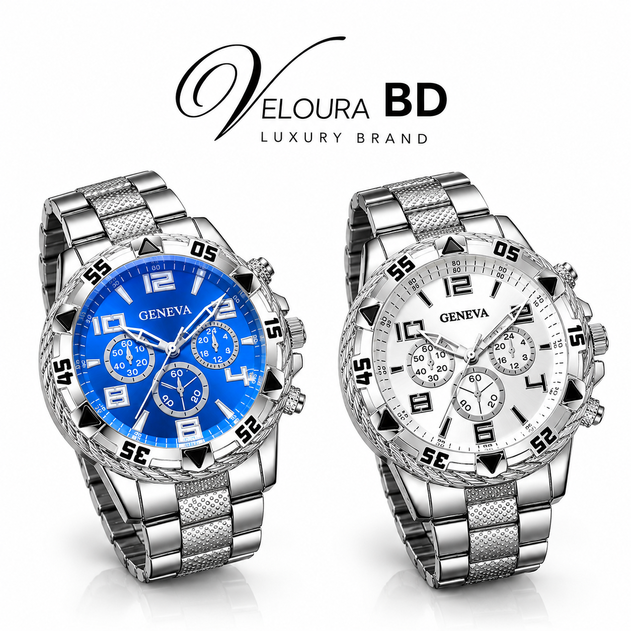 Geneva men's quartz fashion watch_0
