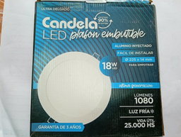 PLAFON LED DE EMBUTIR REDONDO Y CUADRADO 