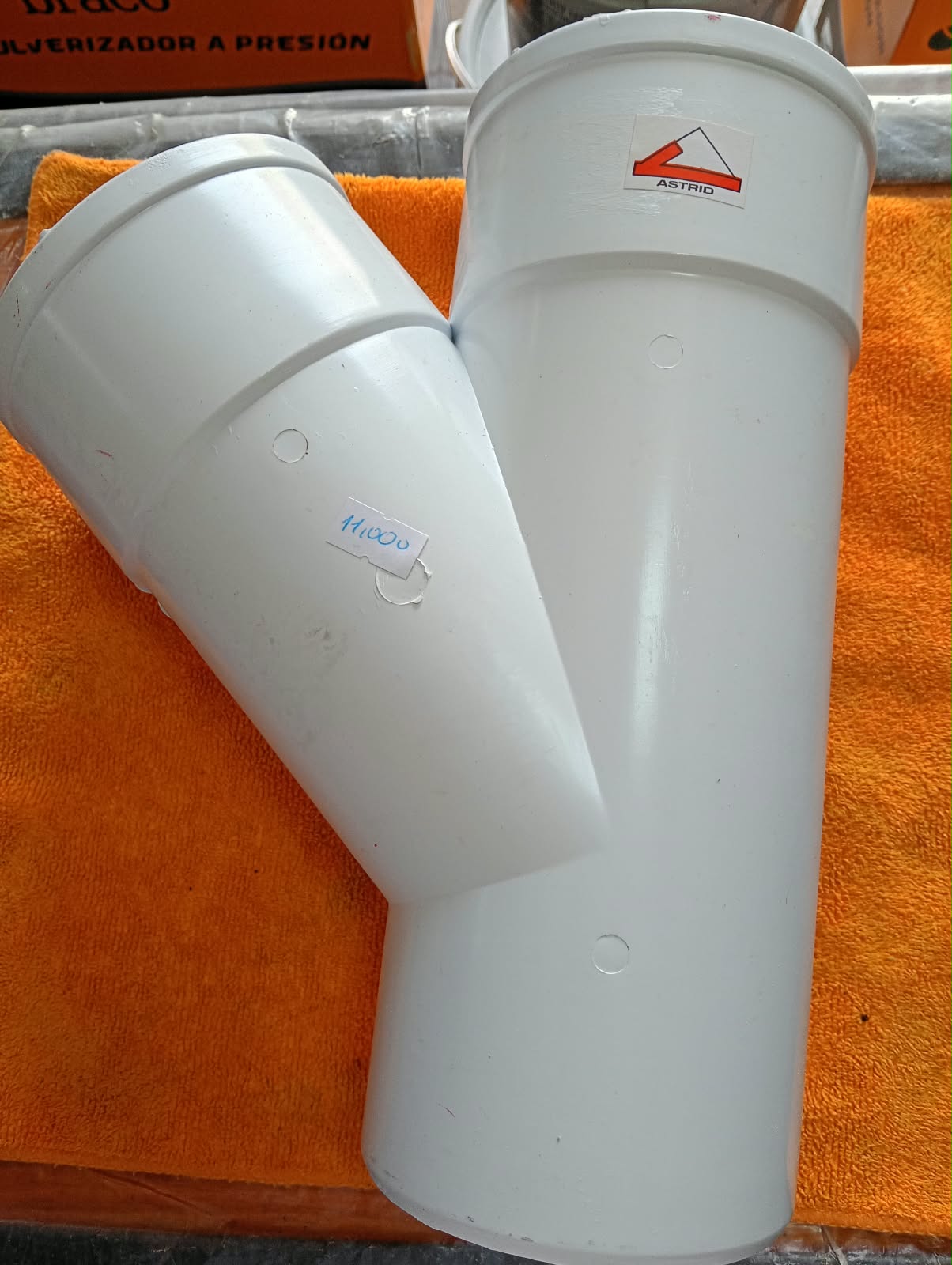 RAMAL 110 X 110 A 45° PVC _0