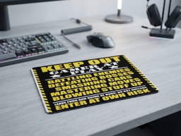 Targa / Cartello "Keep Out Gamer at Play" – Accessorio Divertente e Decorativo per la Stanza dei Videogiochi! 🎮⚠️