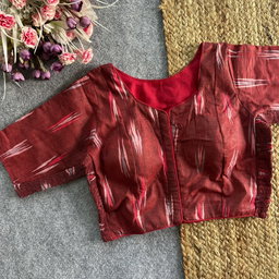 IKKAT ELASTIC BLOUSE 