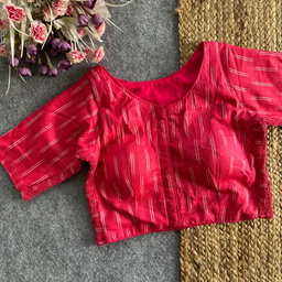IKKAT ELASTIC BLOUSE 
