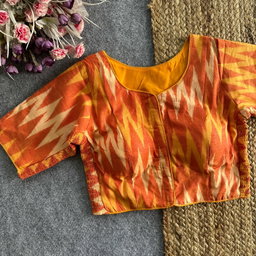 IKKAT ELASTIC BLOUSE 
