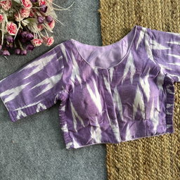 IKKAT ELASTIC BLOUSE 