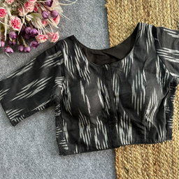 IKKAT ELASTIC BLOUSE 