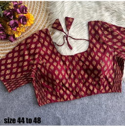AJRKH BUTTI ELASTIC BLOUSE 