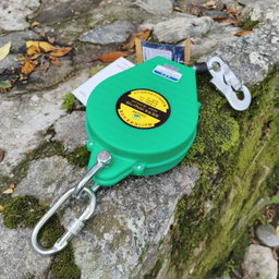 Linea de vida retractil de acero yoyo 15 metros