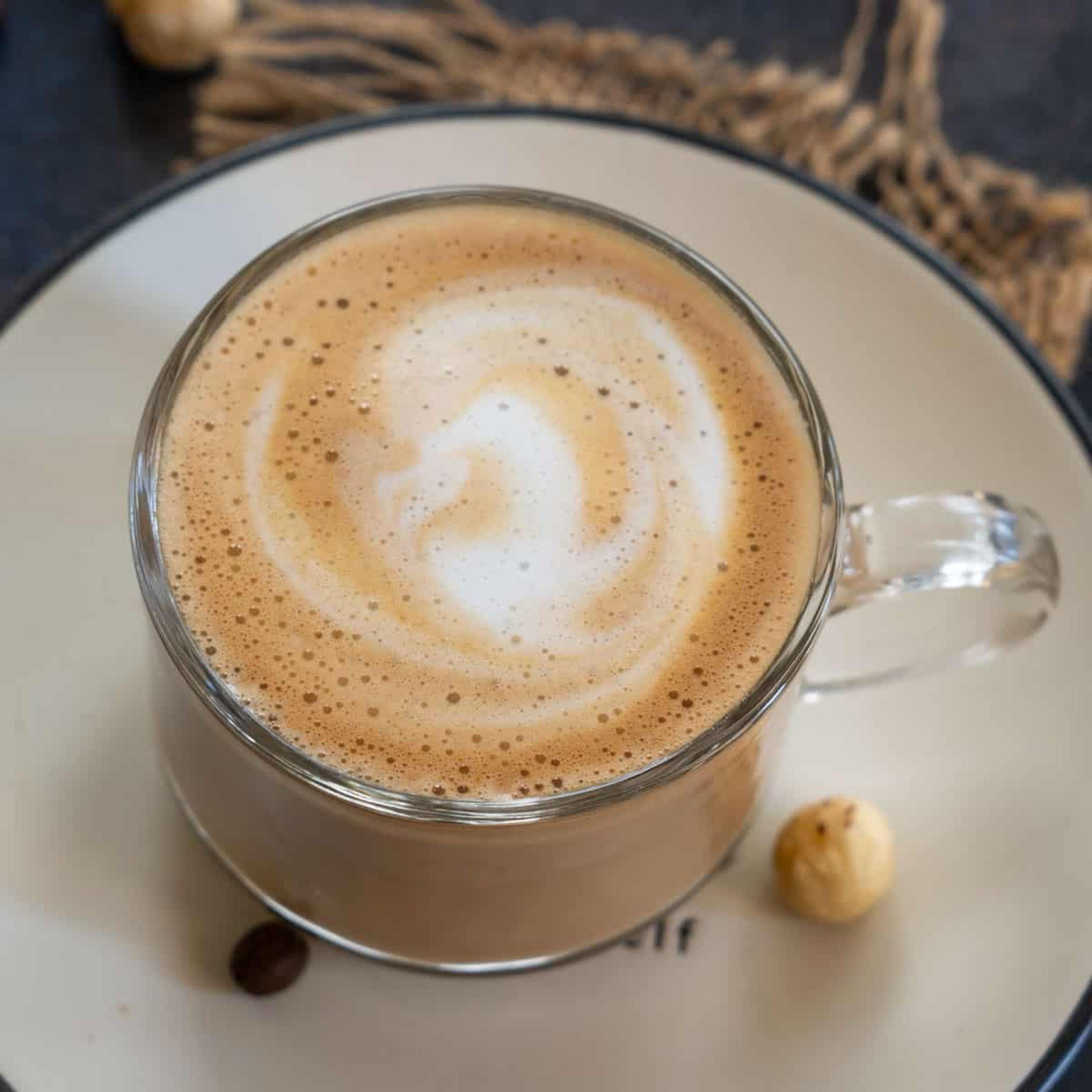 Hot Hazelnut Latte