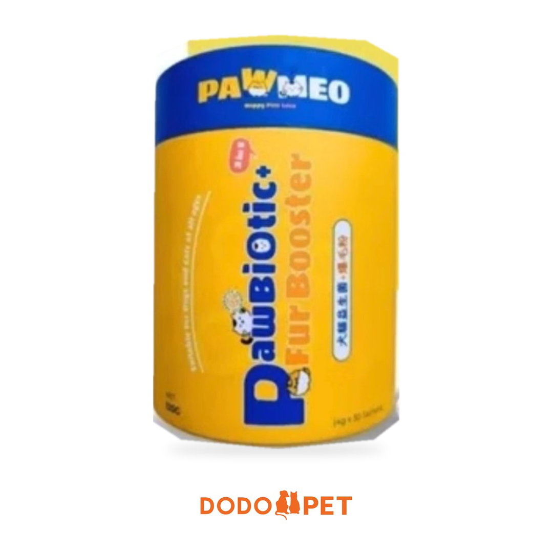 Pawmeo PawBiotic+ Fur Booster – Probiotic for Cats & Dogs (30 Sachets)