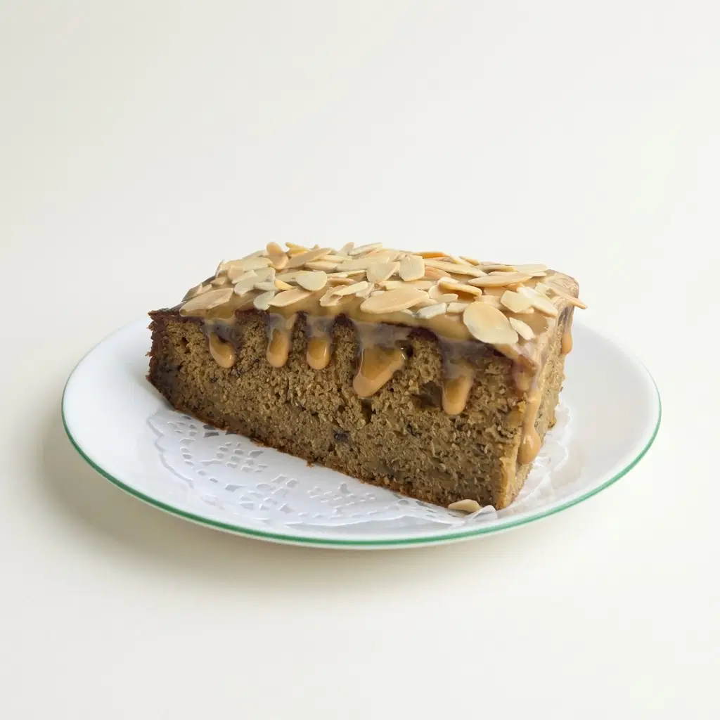 Salted Maple Banana Bread With Brown Sugar Glaze