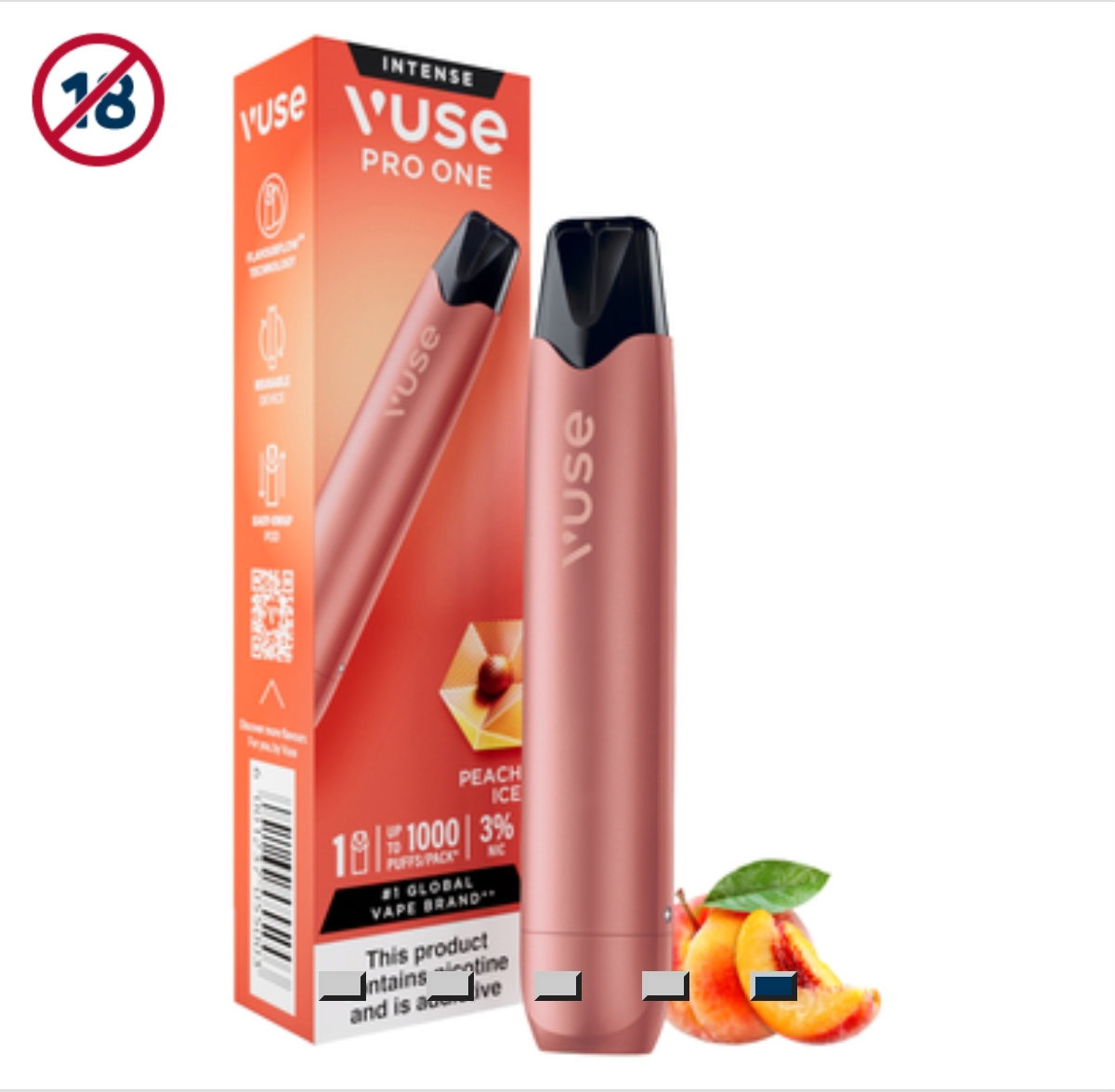 Vuse Orange Peach Ice 3% Pro Pen _3
