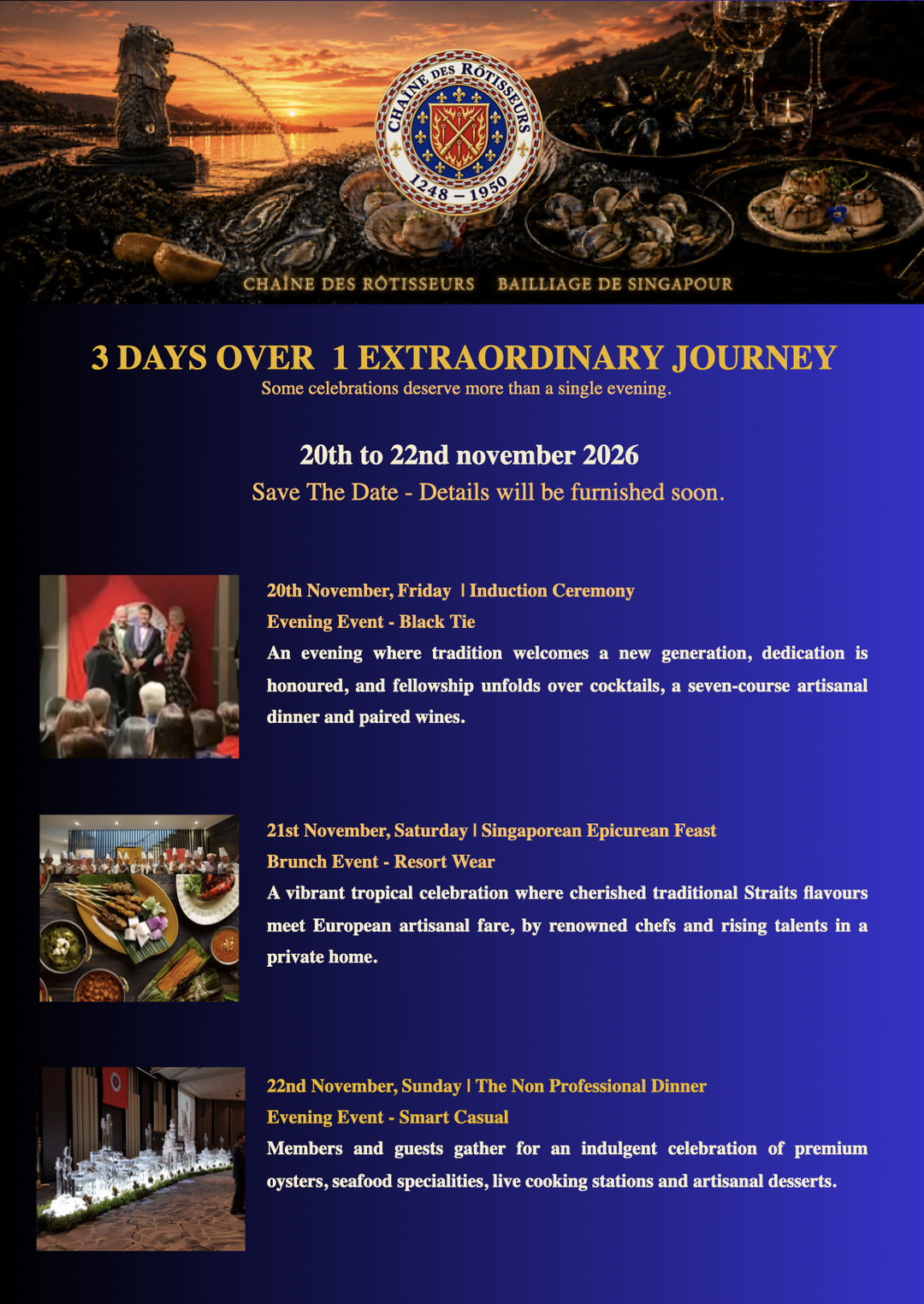 The Chaine Epicurean Paradise 2026