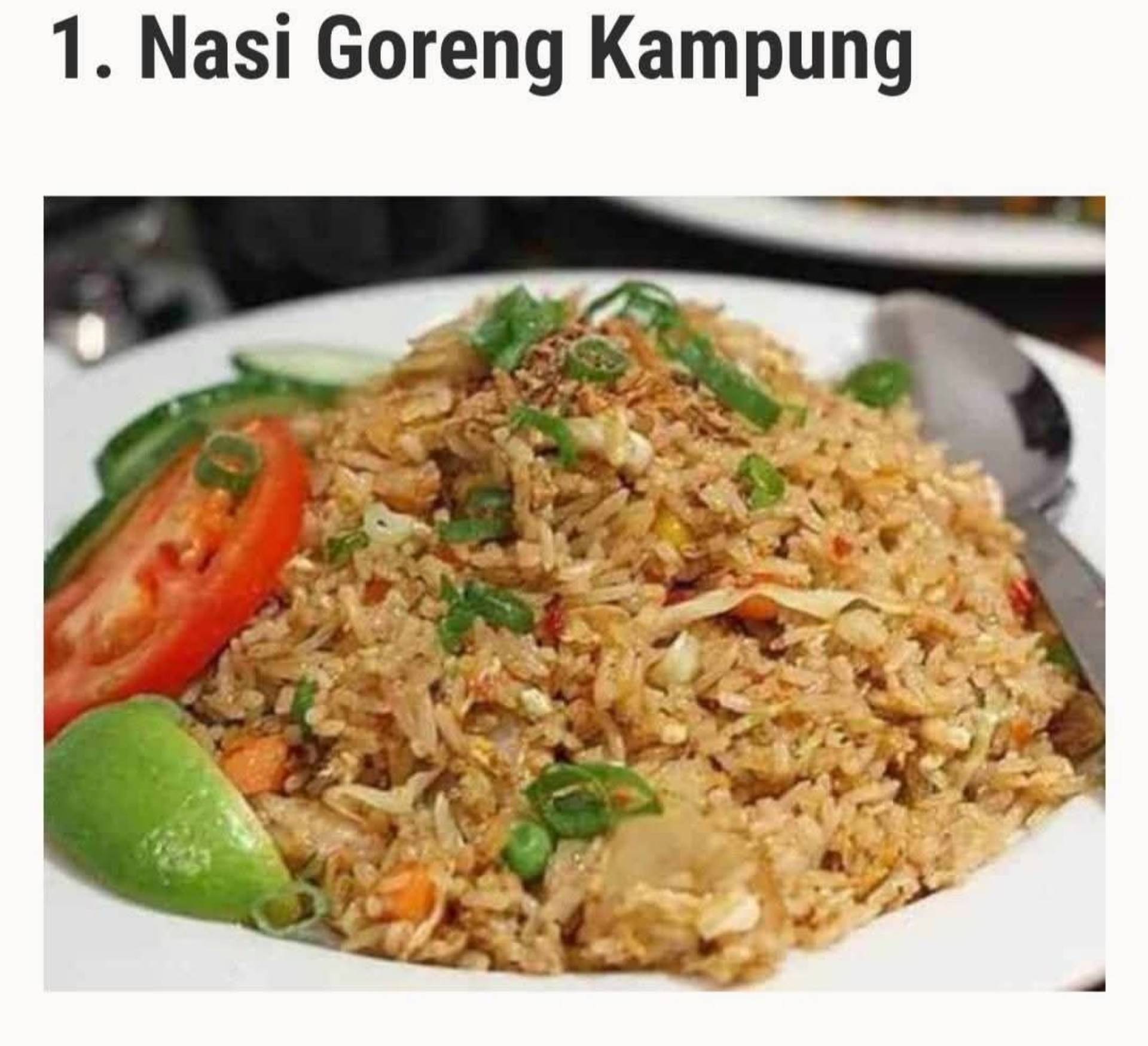 Nasi Goreng Kampung_0