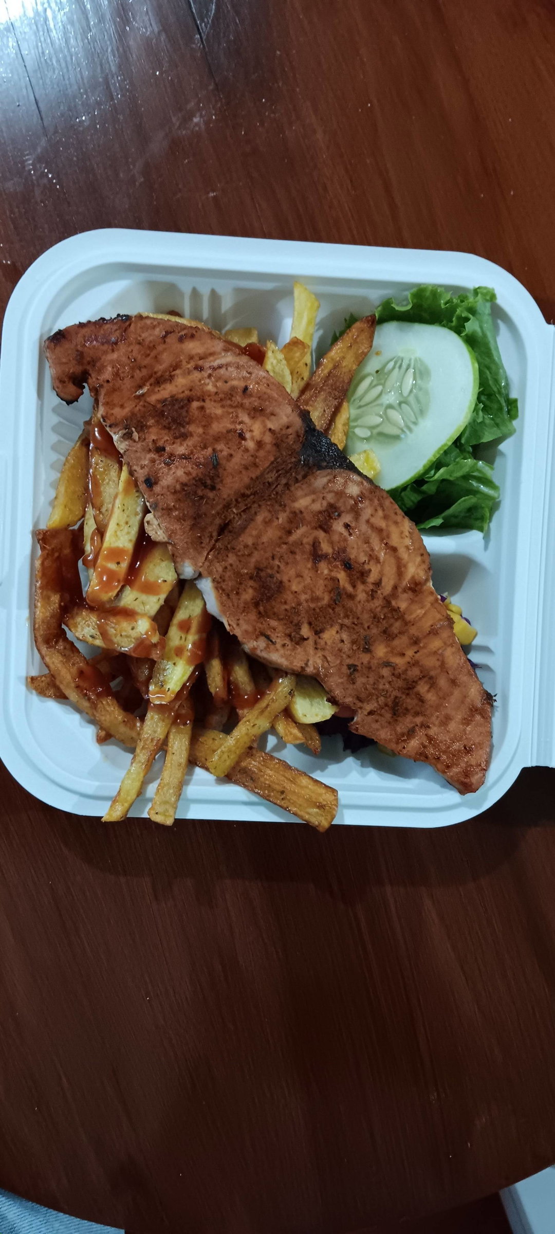 Pan-Seared Fish and chips