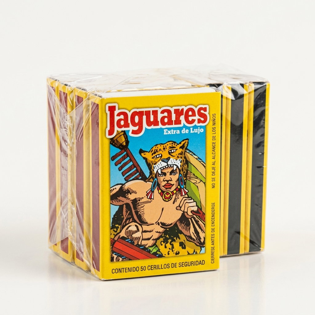 CERILLOS JAGUARES C/50 CERILLOS