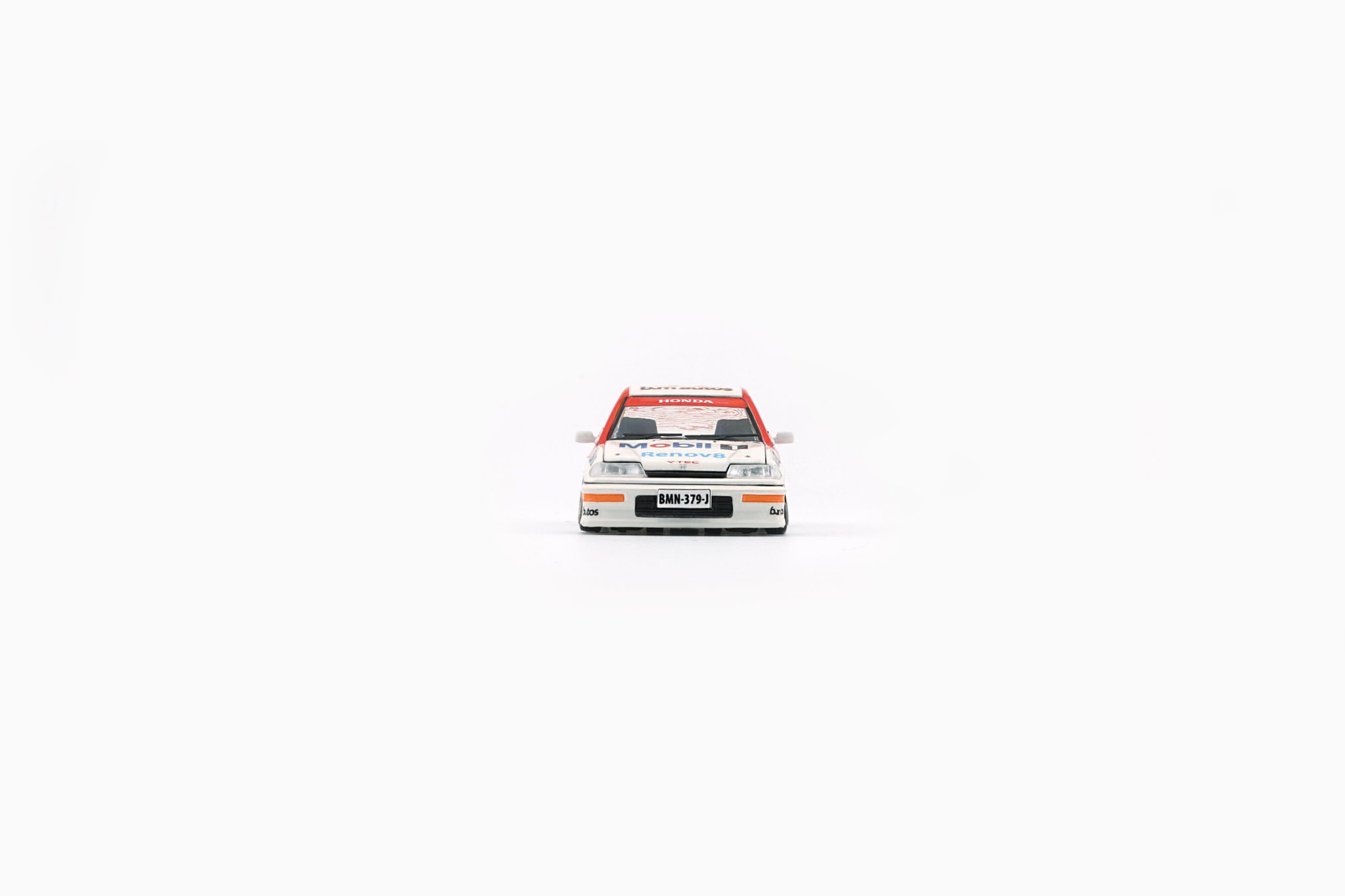 BMC MODEL 1/64 HONDA CIVIC EF2 1991 WHITE MOBIL_1