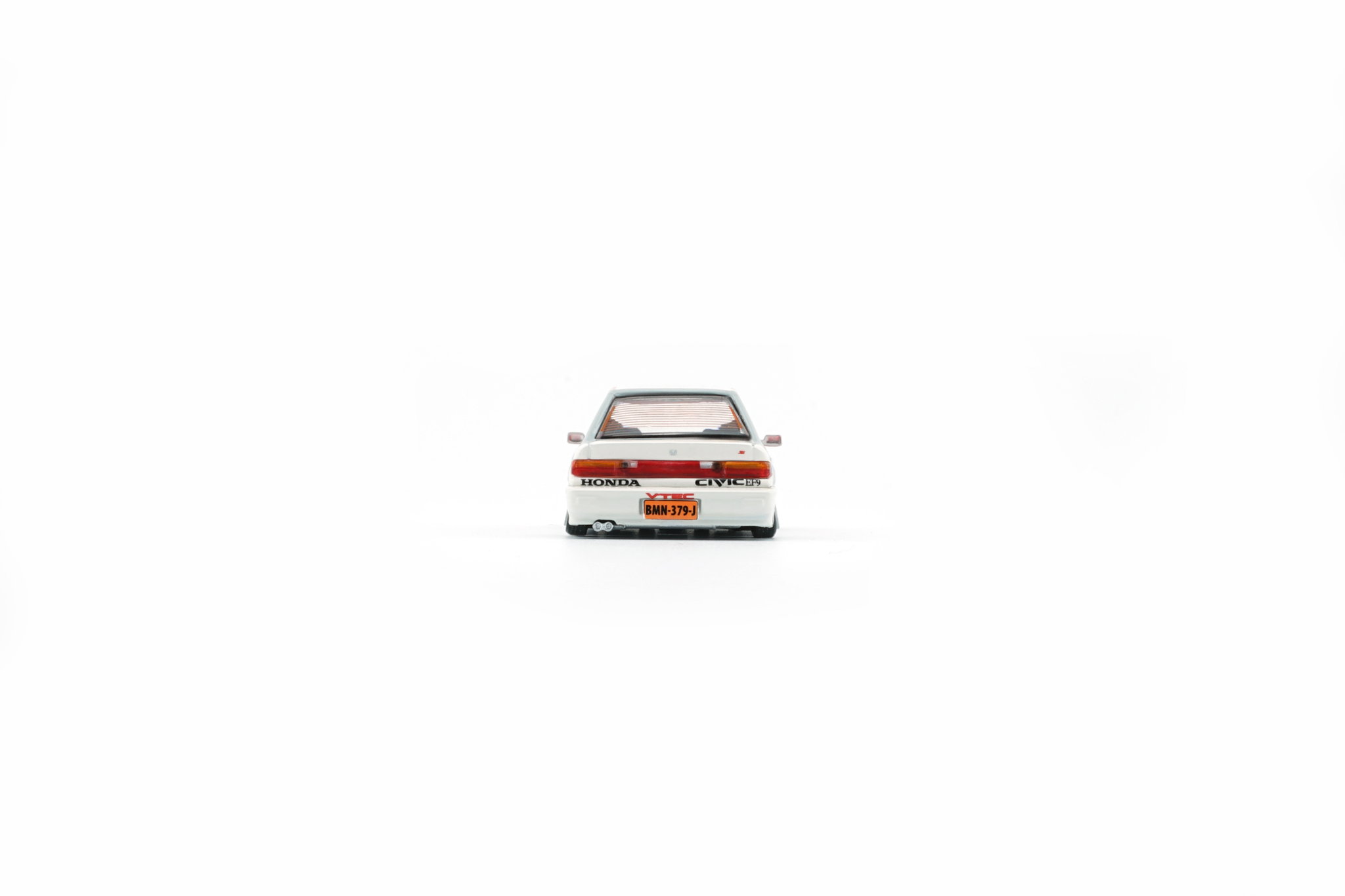 BMC MODEL 1/64 HONDA CIVIC EF2 1991 WHITE MOBIL_5