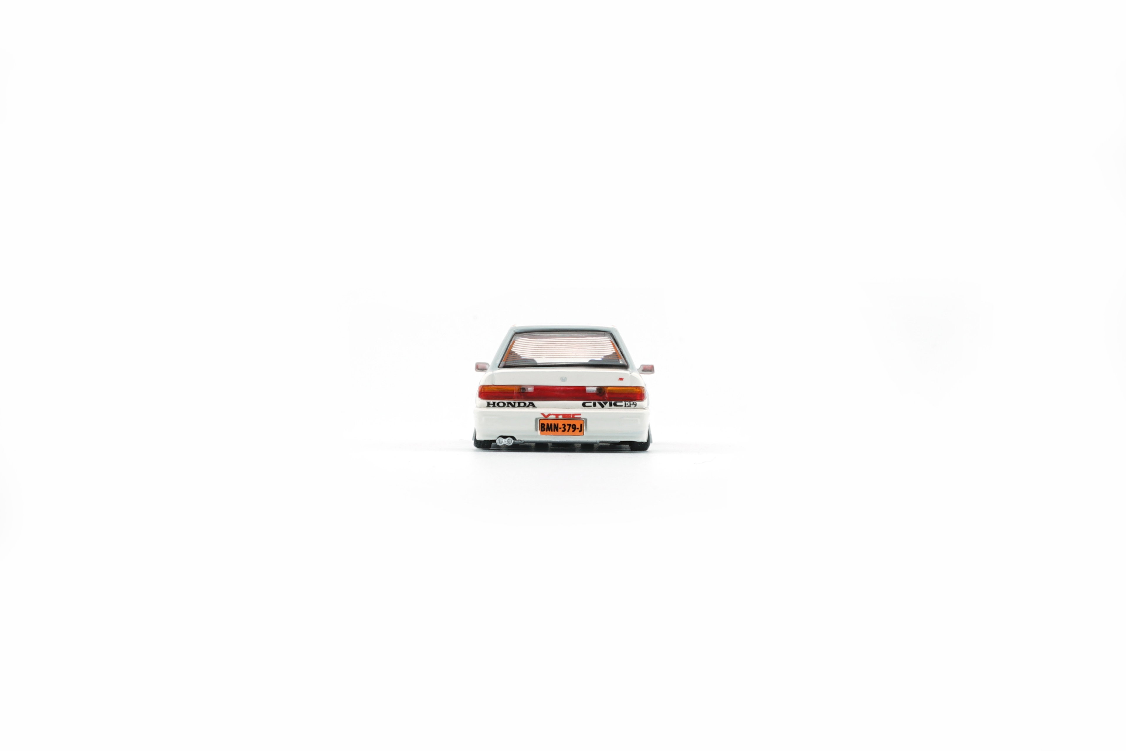 BMC MODEL 1/64 HONDA CIVIC EF2 1991 WHITE MOBIL_5