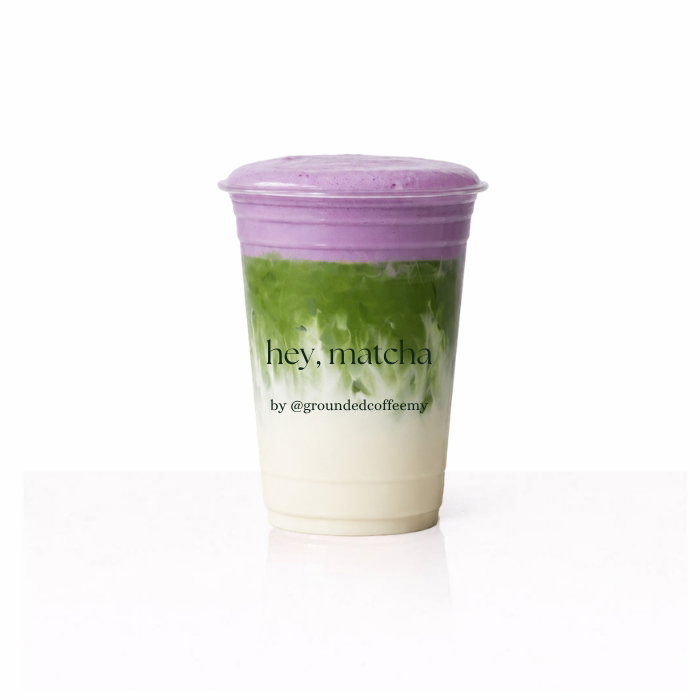 Ube Matcha Latte