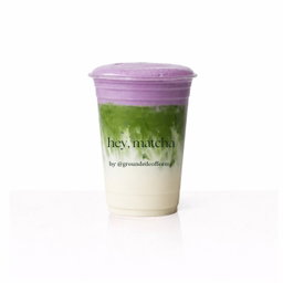 Ube Matcha Latte