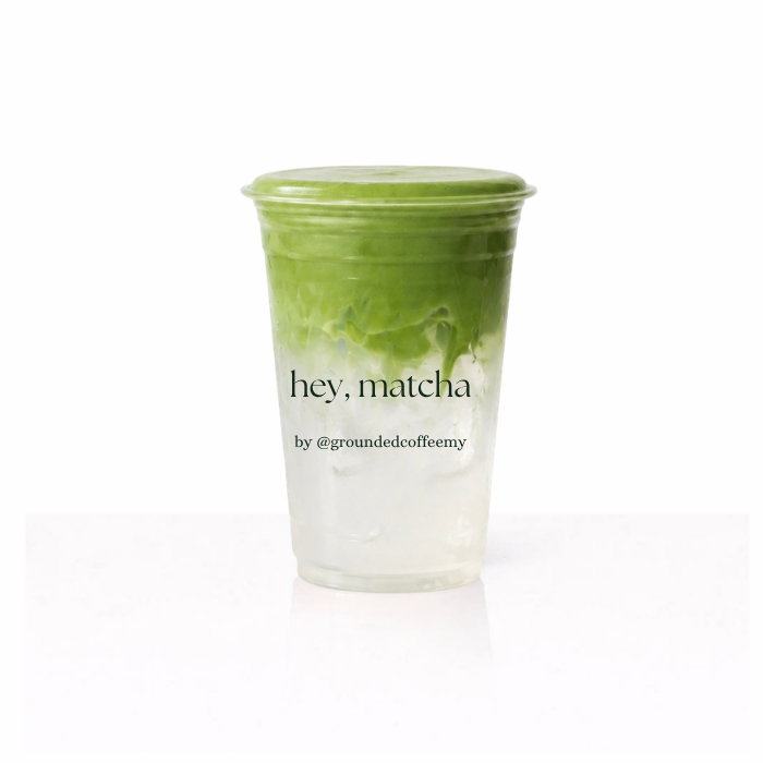 Coconut Matcha Cloud (Iced)