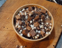 Kitkat brownie bowl
