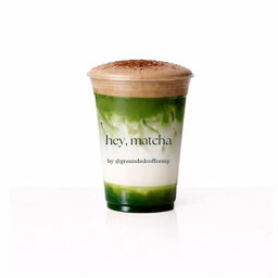 Mint Chocolate Matcha Latte (Iced)