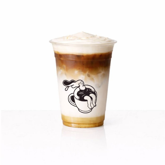 Vanilla Cold Foam Latte (Iced)