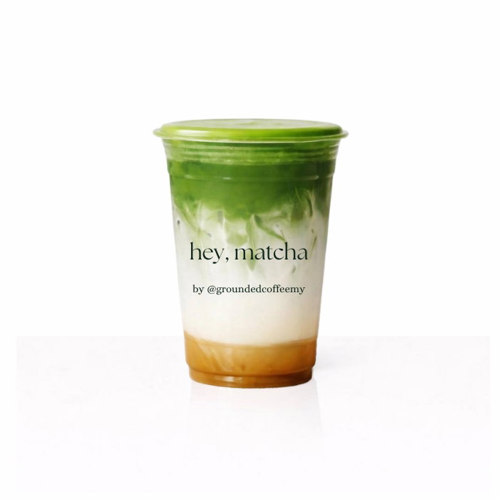 Earl Grey Matcha Latte (Iced)