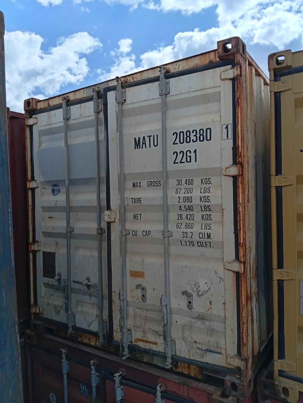 20ft containers 