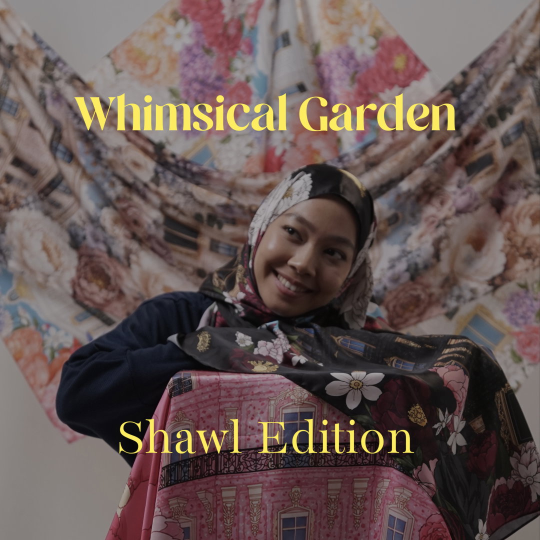 Whimsical Garden-Shawl