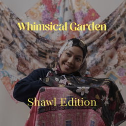 Whimsical Garden-Shawl 