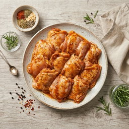 PRE-ORDER (1KG) OF Orleans Chicken Thigh (Grill) 奥尔良鸡腿肉 （铁板）