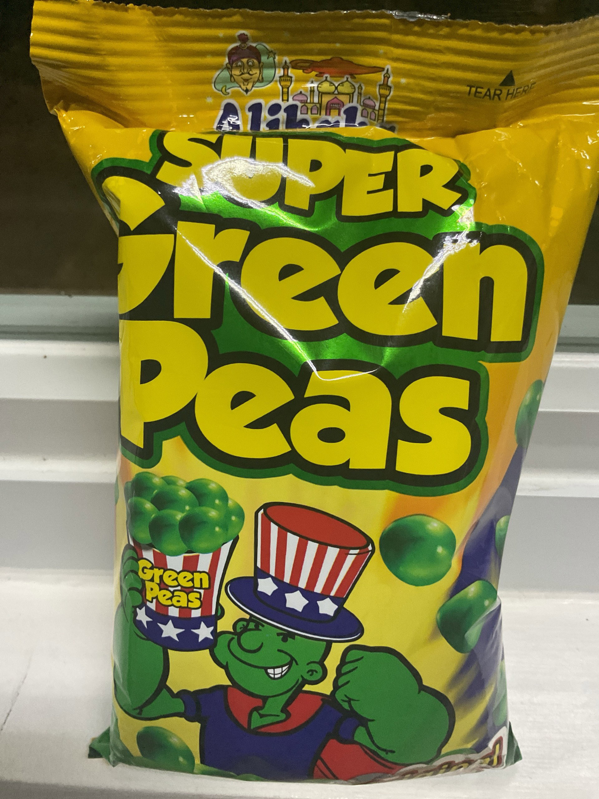 Ali baba Super Green peas original 100g_0