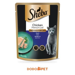 Sheba Wet Cat Food Pouch Range - 70g