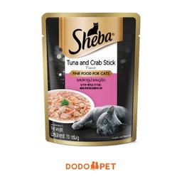 Sheba Wet Cat Food Pouch Range - 70g