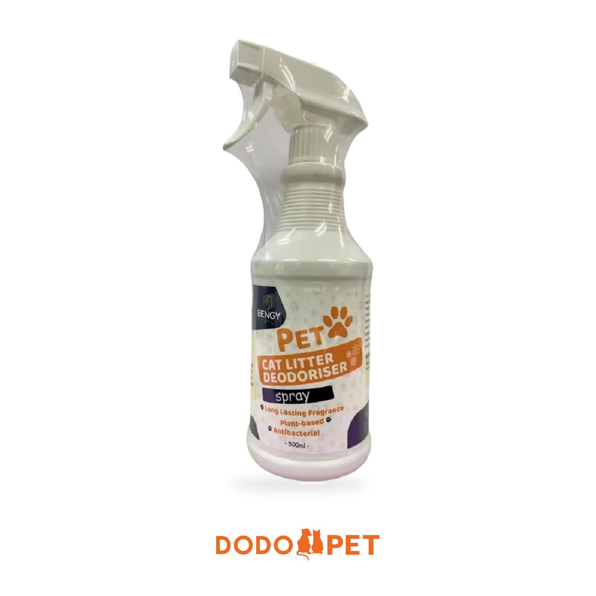 Bengy Care Pet Cat Litter Deodoriser Spray 500ml