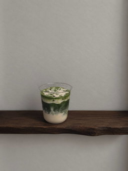 Iced Whipped Honey Matcha Latte
