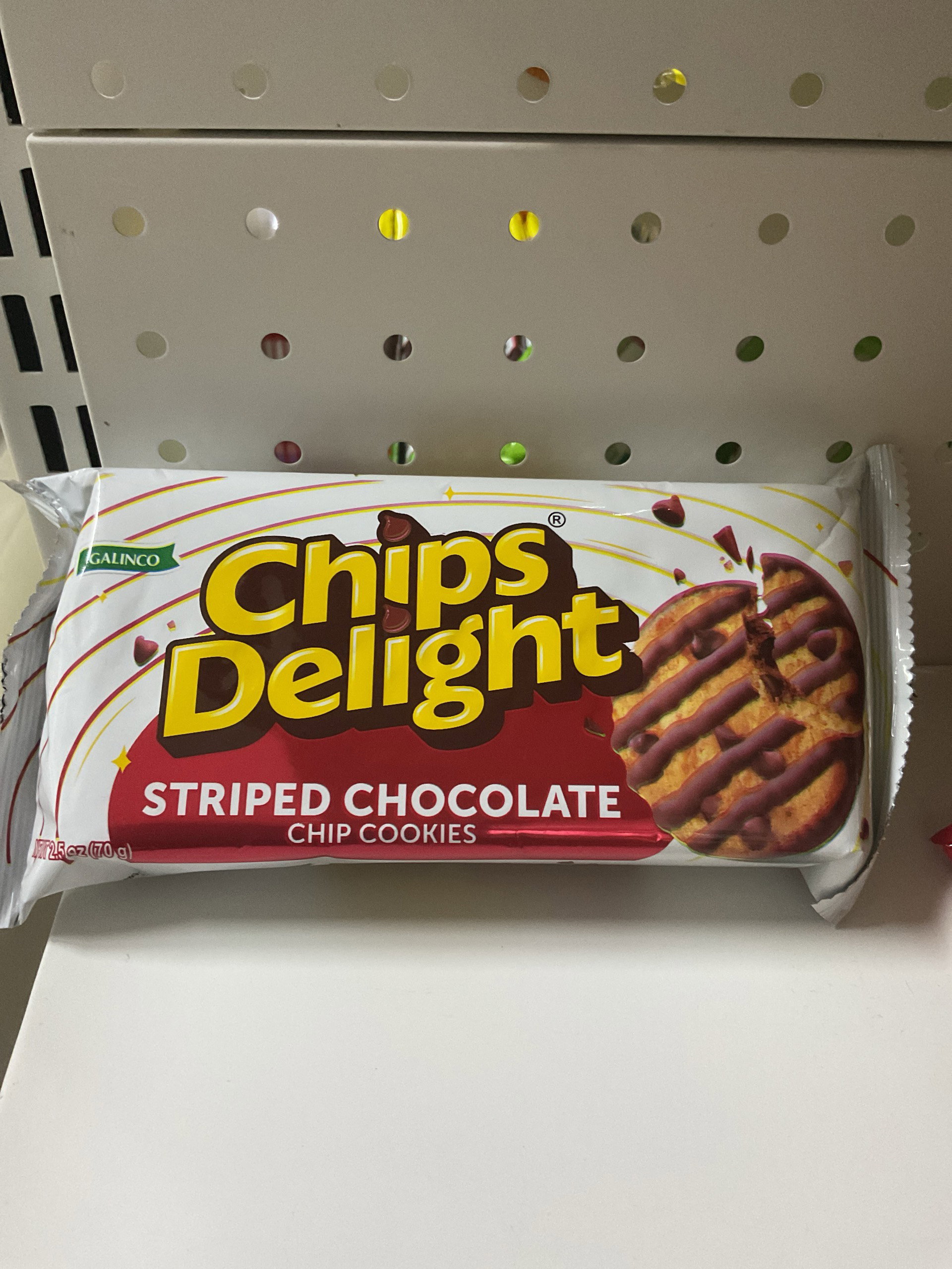 Chips delight Striped chocolate 70g_0