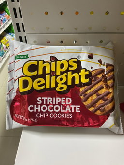 Chips delight striped chocolate 175g