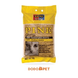 FIDO Pine Cat Litter 10L – 100% Natural Pine Shaving, Biodegradable