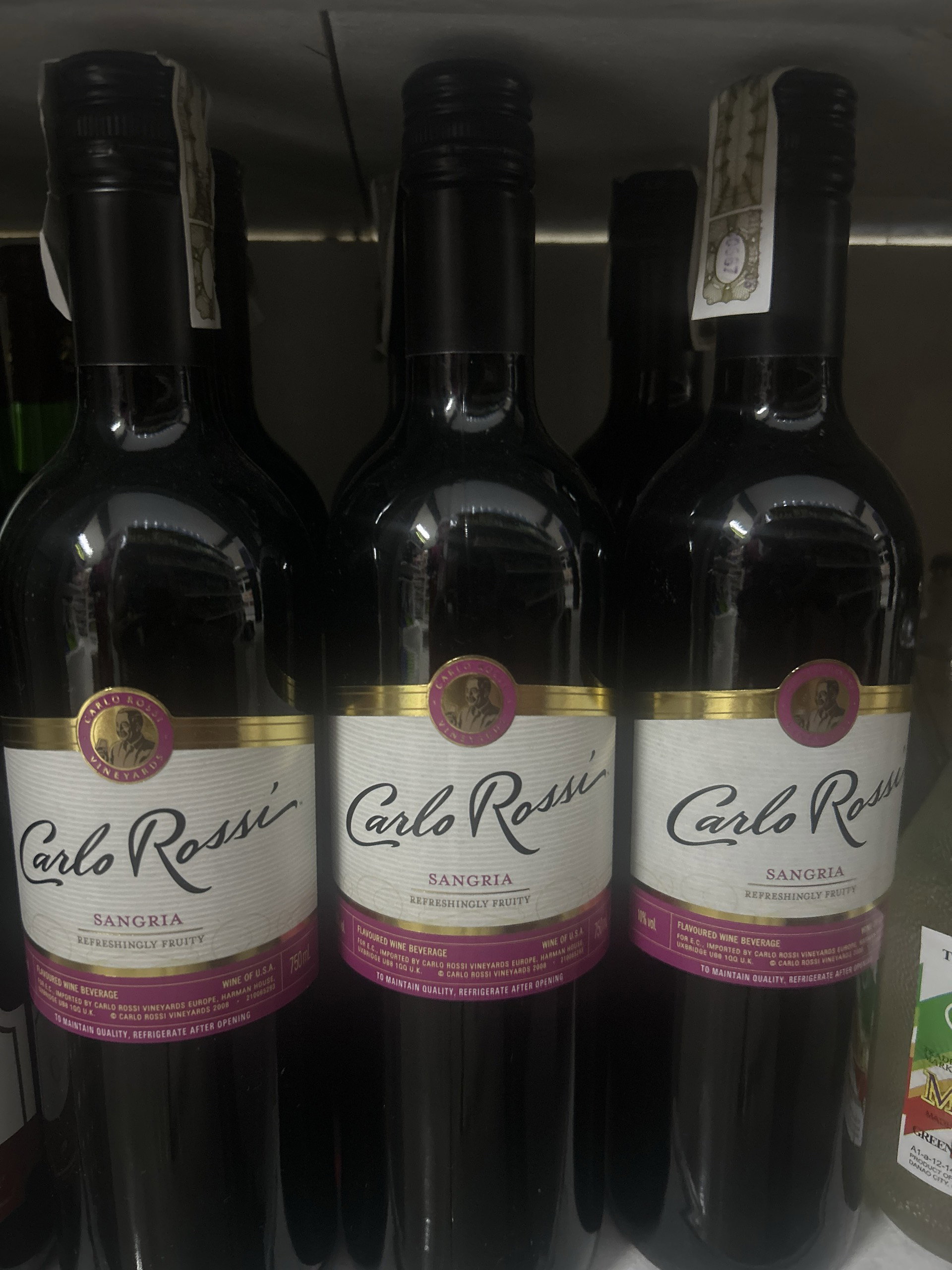 Carlo Rossi Sangria 750ml_0