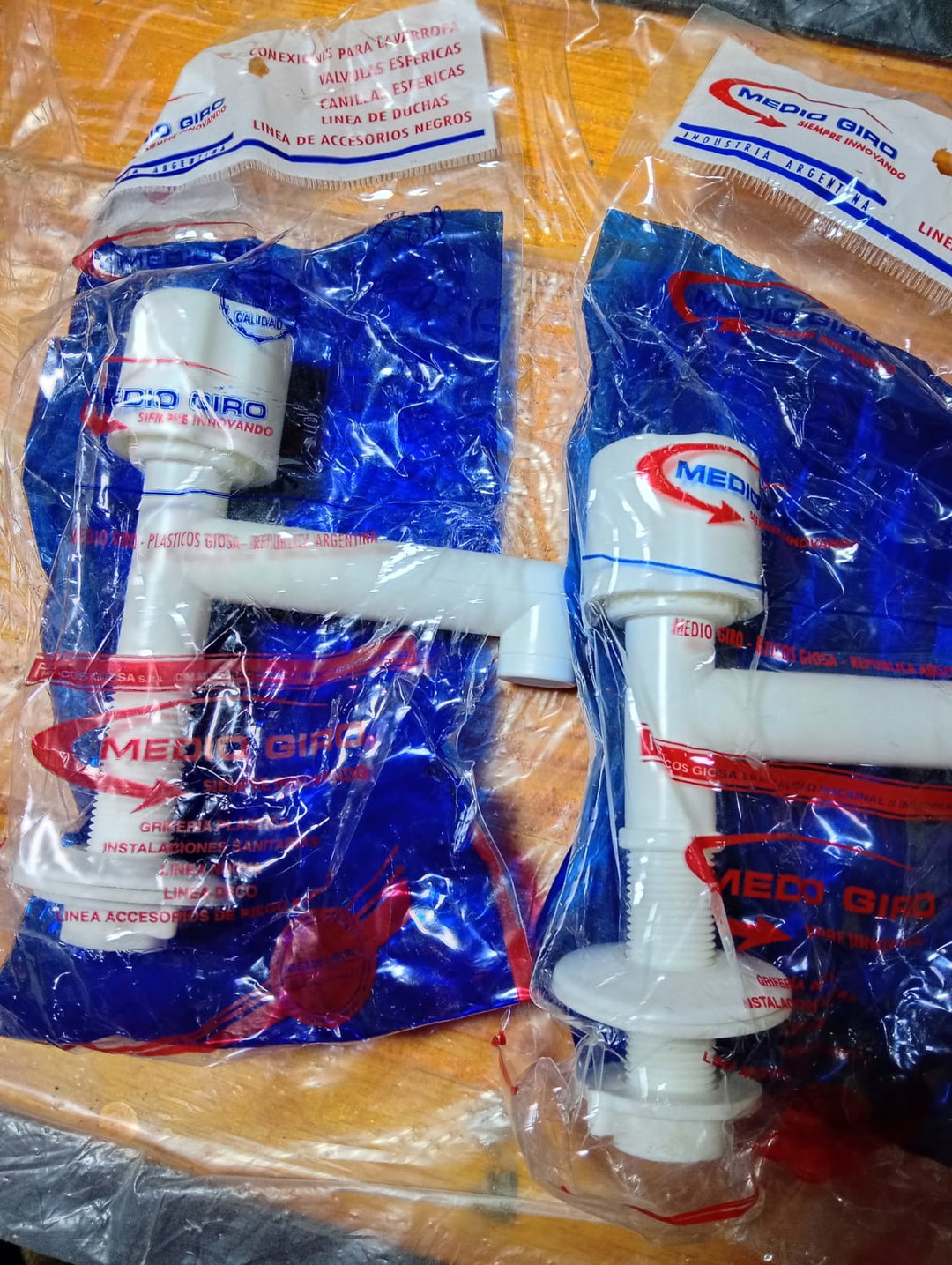 GRIFERÍA LAVATORIO 1 AGUA PVC BLANCO 